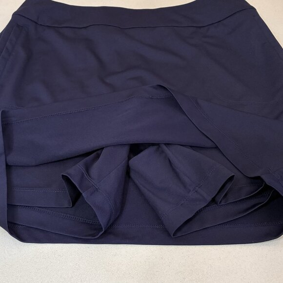 Chico's Golf Skort Womens M Chico’s 1 Blue Pockets Pull On Pickleball Active - Picture 7 of 8